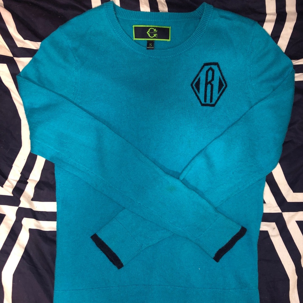 C Wonder Monogram R Initial Sweater 💙